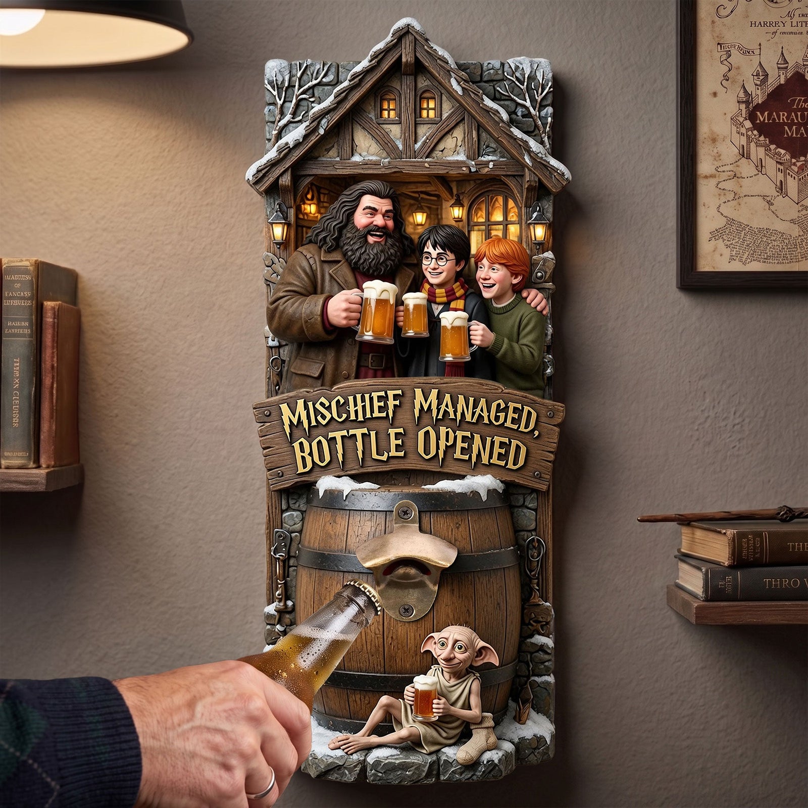 Fantastical Wall Hanging Bottle Opener - Personalized Gifts 01tyti200726
