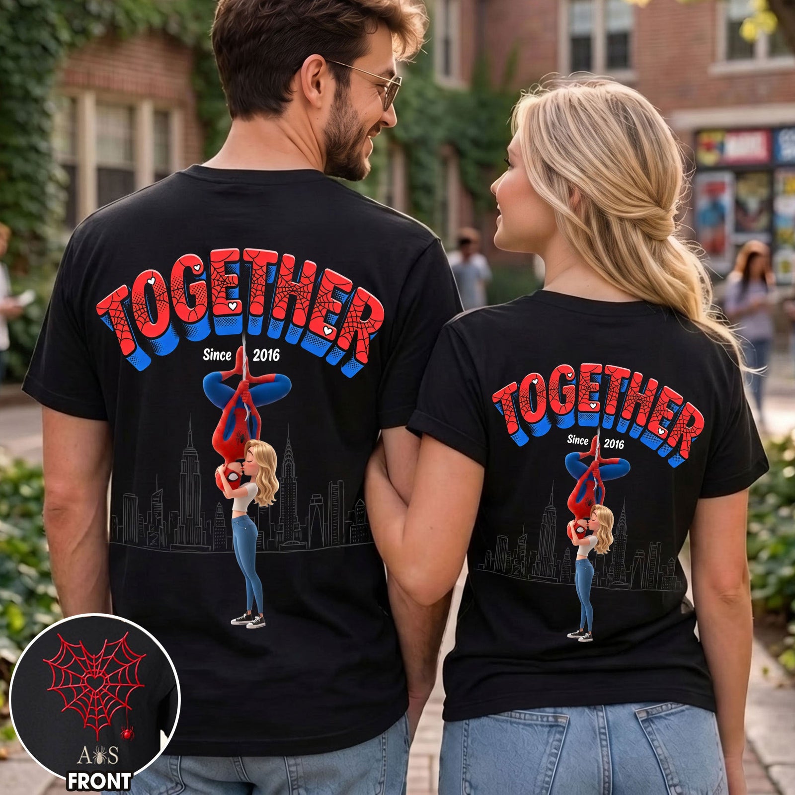 Together Forever Shirt - Personalized Gifts For Couple 01HUTI230726