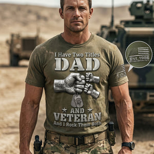 Patriotic Veteran Dad Shirt - Personalized Gifts For Veteran Dads 01huti280526