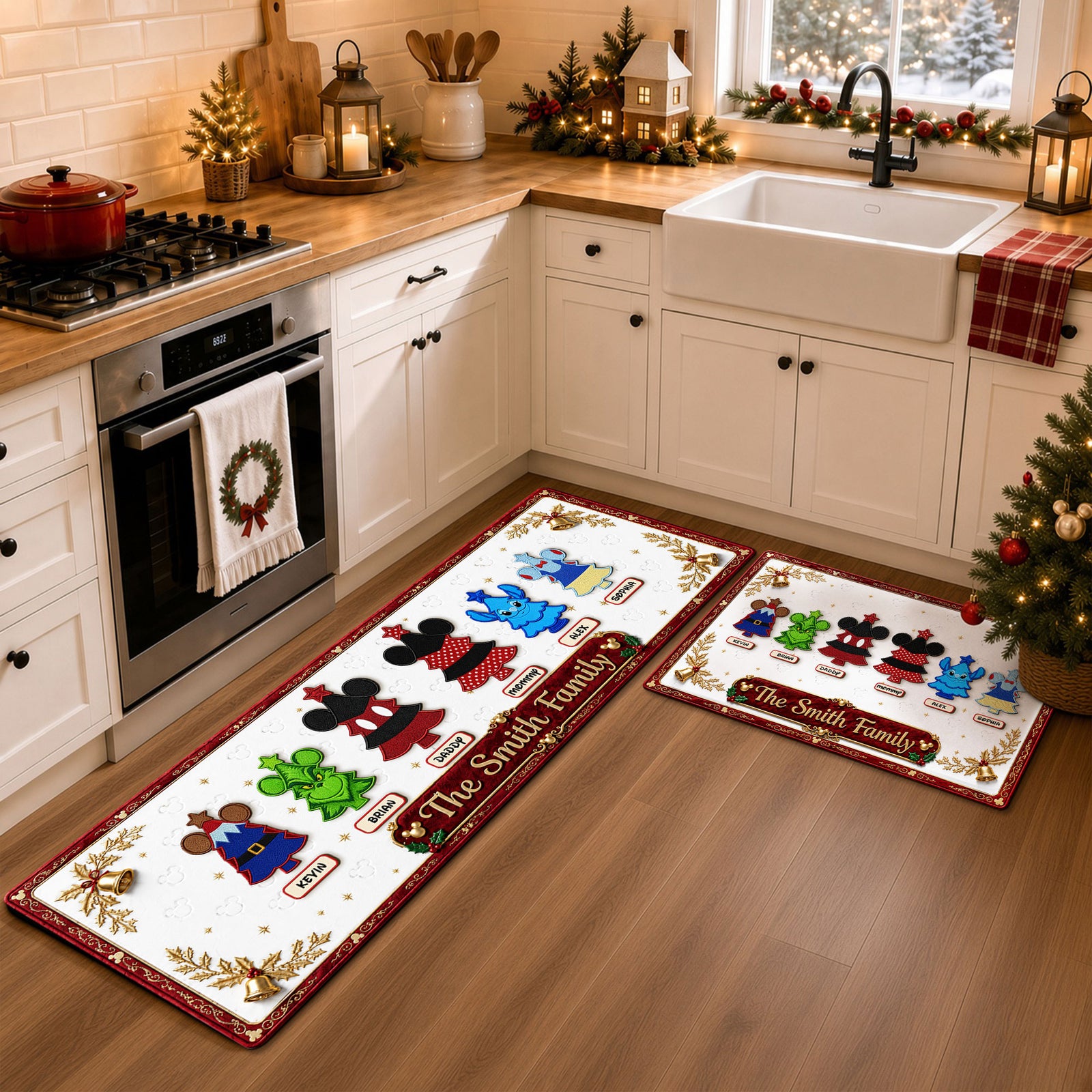 Cute Family Characters - Personalized Christmas Gifts For Family 03ohti030926
