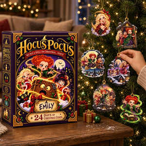 Merry Christmas Chaos Advent Calendar - Personalized Blind Box Gift 03HATI131026