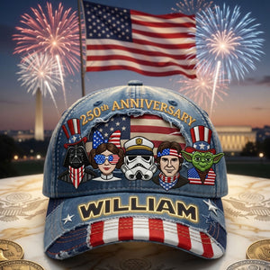 Proud American - Celebrated America 250th Anniversary Classic Cap - Personalized Gifts For Patriots 03qhti260526