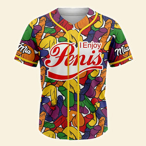 Naughty Penis Baseball Jersey - Personalized Gifts 01nati120626