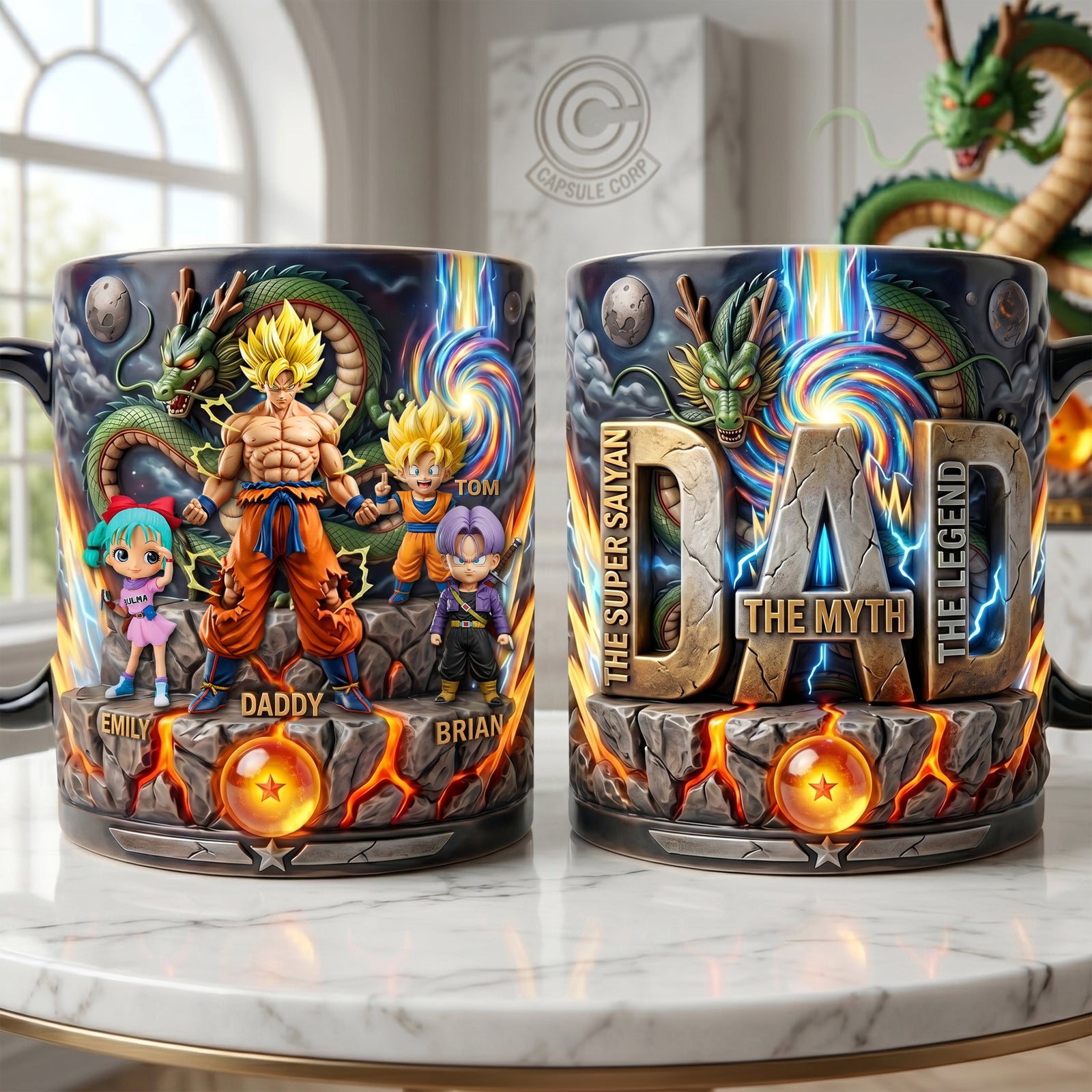 Legendary Dad Magic Mug - Personalized Gifts For Dads 03qhti210526