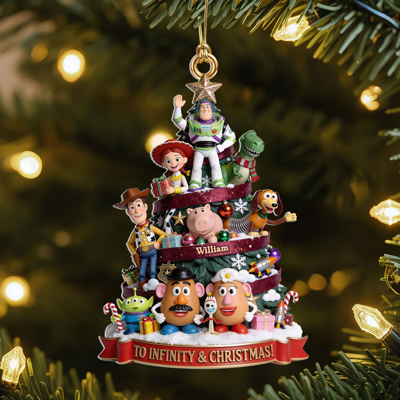 Playtime Friends Ornament - Personalized Gifts For Christmas 01toti120826