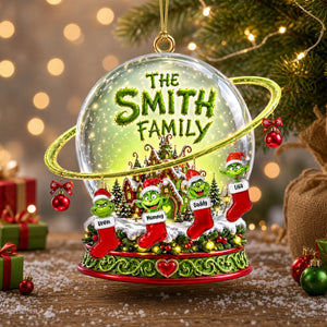 The Holiday Mischief Makers Christmas Ornament - Personalized Christmas Gifts For Family 03OHTI250826