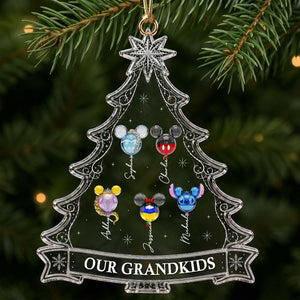 Personalized Grandkids Make Christmas Brighter Ornament - Gifts For Grandparents 043OHTI310726