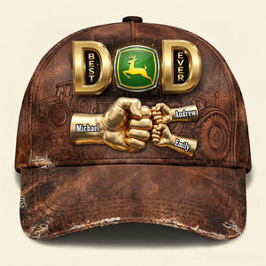 Cool Tractor Dad Classic Cap - Personalized Gift For Dads 01NATI230526