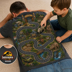 Adventure Map Shirt - Personalized Gifts For Dad 04NATI210526