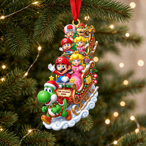 Super Family Snowy Adventure Christmas Ornament - Personalized Gifts For Family 04NATI110926