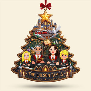 Magical Christmas Tree Acrylic Ornament – Personalized Gift For Family 05NATI030826