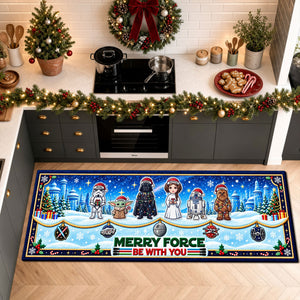 Universe War Family Christmas Runner Rug - Personalized Gifts For Family 04TYTI280926