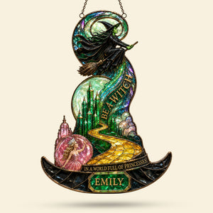 Whimsical Friendship Suncatcher  - Personalized Gifts For Fans Suncatcher Ornament 04HATI280726