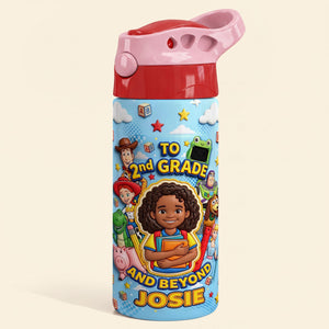 Little Adventurer Kids Tumbler - Custom Photo Back To School Gifts 02huti280726