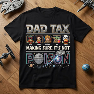 Funny Space Dad Shirt Personalized Gifts For Dad 04PATI250526
