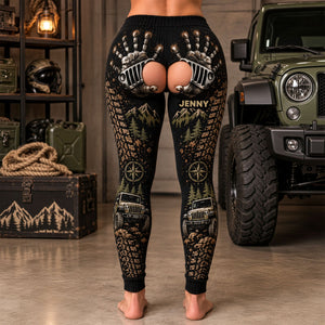 Off-Road Girls Funny Leggings - Personalized Gifts For Her Leggings 03NATI120926
