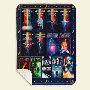 Retro Space Adventure Blanket -Personalized Gift For Space Lovers 01QHTI021026