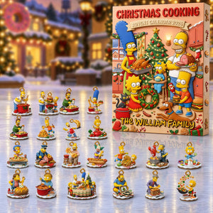 Festive Family Kitchen Christmas Calendar Blind Box - Personalized For Family 02PATI291026