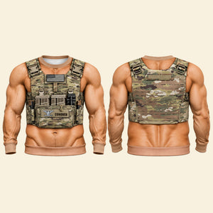Veteran Tactical Vest 3D Shirt - Personalized Gifts For Veteran 03huti201026