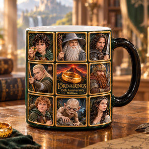 25th Anniversary Magic Ceramic Coffee Mug - Personalized Gifts For Fantasy Lover Mug 03NATI141026