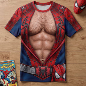 The Unzipped Hero 3D Shirt - Personalized Funny Gift 04TYTI030826