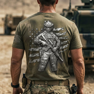 Patriotic Veteran Dad Shirt - Personalized Gifts For Veteran Dads 01huti280526