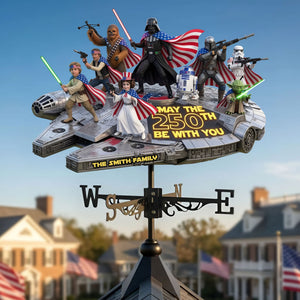 America 250th Anniversary Metal Weather Vane - Personalized Gifts For Family 04tyti050626