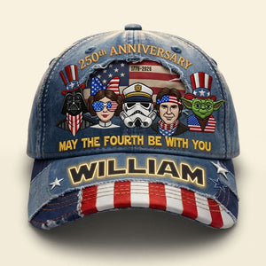 Proud American - Celebrated America 250th Anniversary Classic Cap - Personalized Gifts For Patriots 03qhti260526