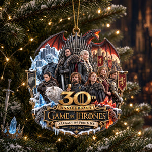 30th Anniversary Kingdom Christmas Ornament - Personalized Gifts 05HATI120926