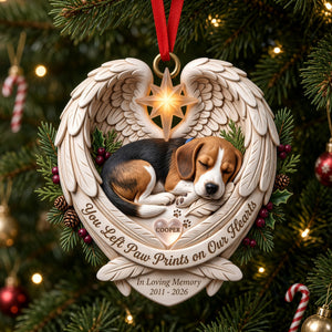 Pet Loving Memory Ornament - Custom Photo Gifts 06pati061026