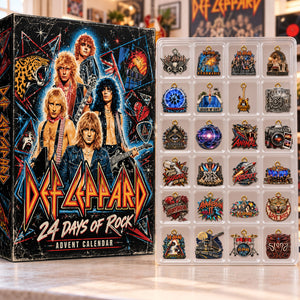 Def Leppard 24 Days Of Rock Calendar Blind Box - Personalized Gifts For Rock Music Lovers 02NATI281026