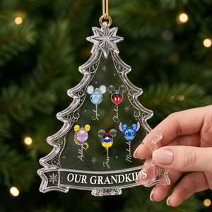 Personalized Grandkids Make Christmas Brighter Ornament - Gifts For Grandparents 043OHTI310726
