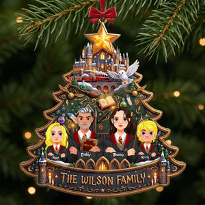 Magical Christmas Tree Acrylic Ornament – Personalized Gift For Family 05NATI030826