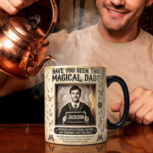 The Legendary Dad Magic Coffee Mug - Personalized Custom Photo Gifts For Dads 03NATI110526