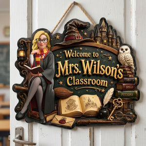 Enchanted Learning Metal Sign - Personalized Gifts For Teacher 02NATI220626