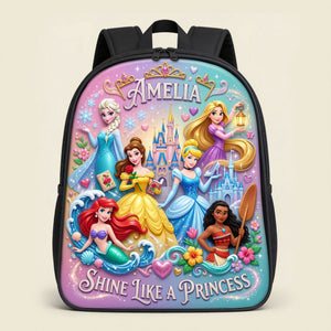 Lovely Fantastical Princess Shool Bag - Personalized Gifts For Kids 04tyti130726