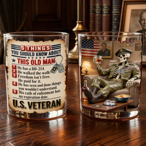 Served With Honor Round Glass - Personalized Gifts For Veterans 04TOTI250626