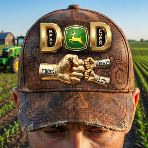 Cool Tractor Dad Classic Cap - Personalized Gift For Dads 01NATI230526