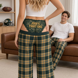 Rivalry Game Couple Pajama Pants - Personalized Funny Gift For Sport Lovers 02NATI290926