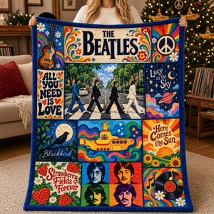Legendary Music Band Blanket  - Personalized Gifts For Music Lover Blanket 03HATI061026
