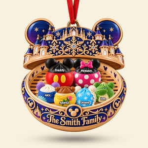 Dumpling Family Ornament - Personalized Gifts For Family Christmas Ornament 02OHTI280926