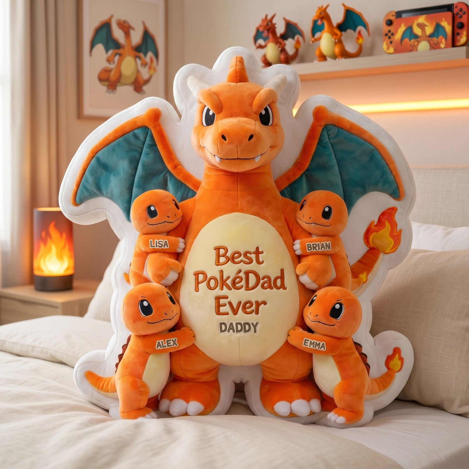 Guardian Of The Mystic Skies Custom Shape Pillow - Personalized Gifts For Dads 01pgti140526
