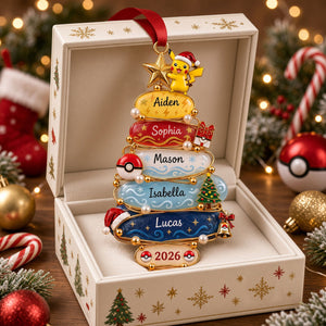 Lovely Mischief Christmas Acrylic Ornament - Personalized Christmas Gifts For Family 01pati081026