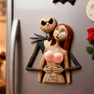 Eternal Love Anti-collision Acrylic Fridge  Magnet - Personalized Couple Gift 03ohti190626