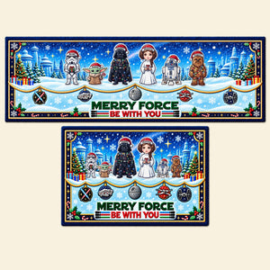 Universe War Family Christmas Runner Rug - Personalized Gifts For Family 04TYTI280926