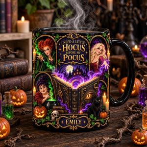 Witchy Sisters Magic Mug - Personalized Halloween Gifts 01hati160926