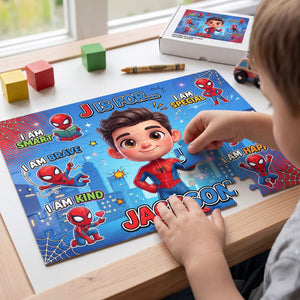 Brave & Kind Jigsaw Puzzle - Personalized Gifts For Kids 02NATI010826