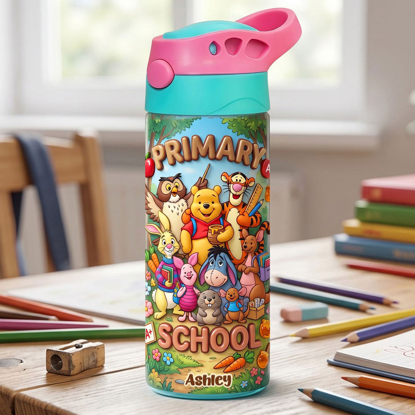 Primary School 12oz Kid Tumbler - Personalized Back To School Gifts For Kids 03pati270726