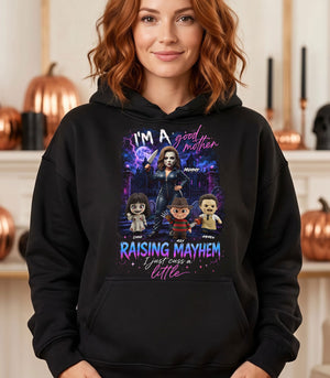 Mayhem Managed Mom 2D Shirt, Personalized Halloween Gifts For Mom 01qhti130826