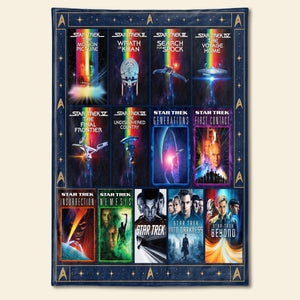 Retro Space Adventure Blanket -Personalized Gift For Space Lovers 01QHTI021026